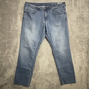 Buffalo David Bitton Men's Jeans Size 38x32 Axel Slim Stretch Jeans Blue‎ Denim